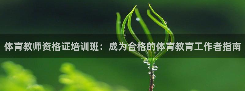 欧陆娱乐登录注册平台有哪些：体育教师资格证培训班：成