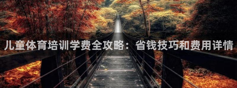 欧陆娱乐登录注册平台：儿童体育培训学费全攻略：省钱技巧和费用
