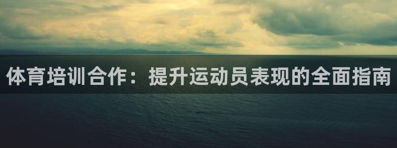 欧陆娱乐公司产品介绍图片：体育培训合作：提升运动员表
