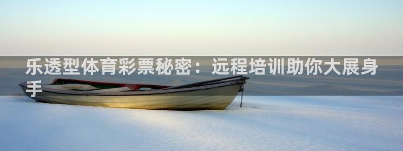 欧陆娱乐稳中：乐透型体育彩票秘密：远程培训助你大展身